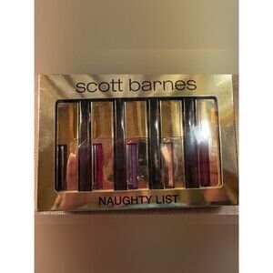 Scott Barnes Naughty List Lipstick Set - Assorted Berry & Plum Shades